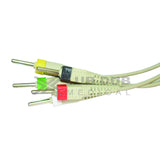5 Lead Ecg Cable Compatible with BPL-108 Digi 15 Pin Clip type - LubdubBazaar