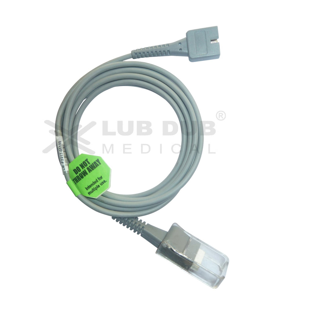 Spo2 Extension Cable Compatible with Welchallyn DB9 H to DB9 - LubdubBazaar