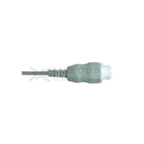 3 Lead ECG Cable Compatible with HP 12 Pin Snap Type - LubdubBazaar
