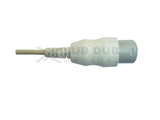 3 Lead ECG Cable Compatible with HP 8 Pin Clip type - LubdubBazaar