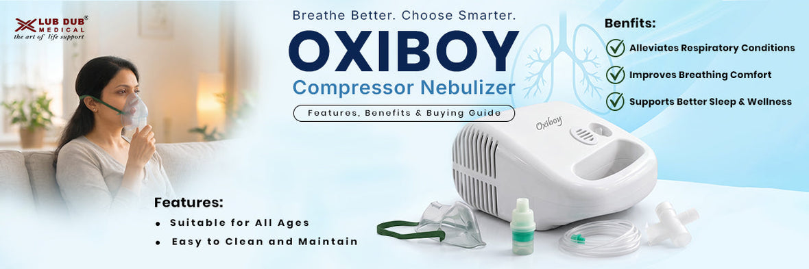 OXIBOY Compressor Nebulizer: Features, Benefits & Buying Guide
