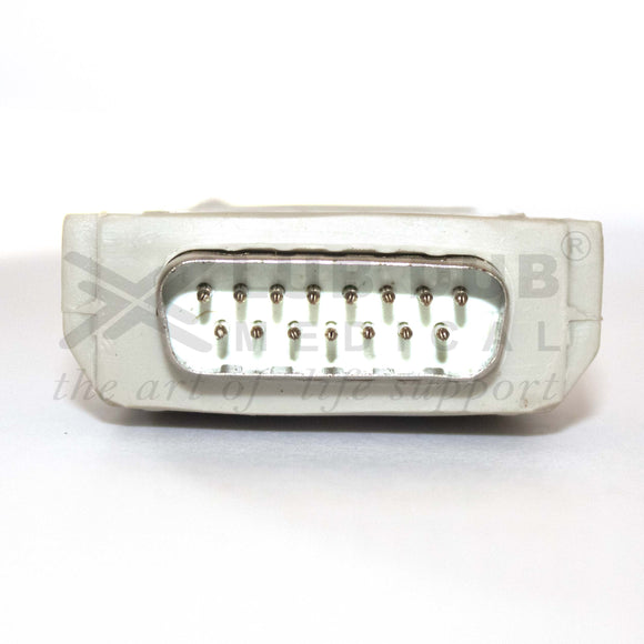 ECG patient cable compatible with Clarity ECG machine clip connector