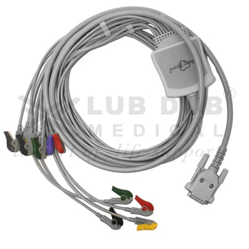 10 lead ECG patient cable clip connectors