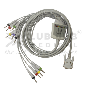Maestroes compatible ECG patient cable 4 mm banana