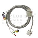 10 lead ECG patient cable mini pinch connectors