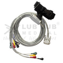 BPL TMT ECG patient cable snap type with dust protection