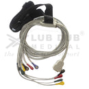10 lead ECG patient cable snap connectors GE