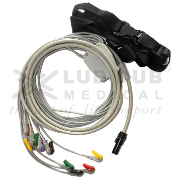 10 lead ECG patient cable clip connectors Quinton Hypertonic