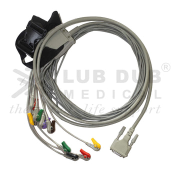 10 lead ECG patient cable clip connectors for Schiller