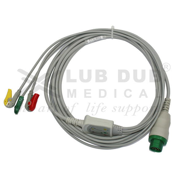 Schiller Truscope Mini Patient Monitor ECG Cable