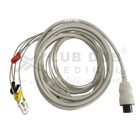 Hospital Neonatal ECG Cable 5 Lead Clip Type
