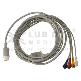 ECG cable with snap connectors HP 12 pin