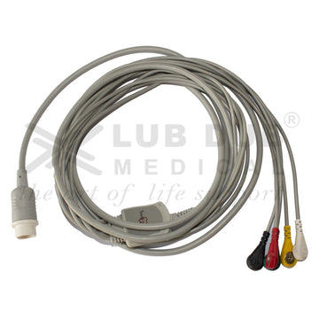 ECG cable with snap connectors HP 12 pin