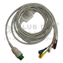 ECG cable with snap connectors Schiller 12 pin