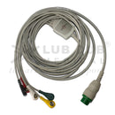 ECG cable with snap connectors 12 pin Truscope
