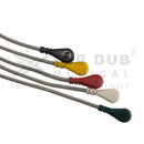Medical ECG cable snap type L&T monitor