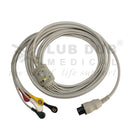 Spacelabs compatible ECG cable 5 lead snap connector