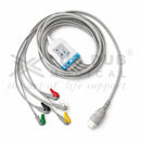 ECG trunk cable with lead clip interface HP 12 pin