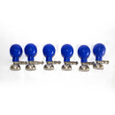 Cardiac Monitoring Bulb ECG Electrode Adult Blue
