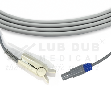 3 meter SpO2 adult clip probe compatible with RMS oximeter device