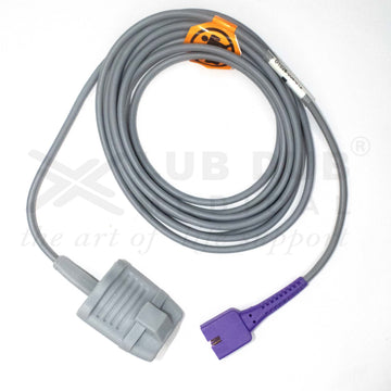 SpO2 Adult  3 Mtr Probe Compatible with Nellcor  DB9 Om  Rubber type