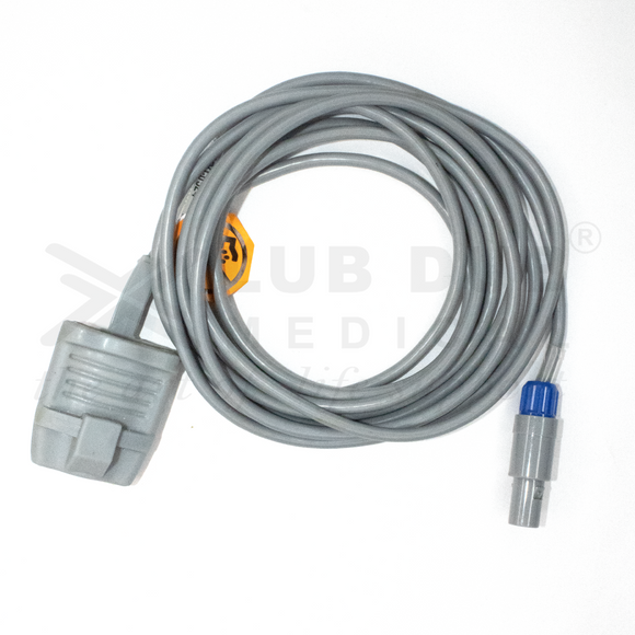 SpO2 Adult 3 Mtr Probe Compatible with BPL Excello 7 Pin S/n Rubber type