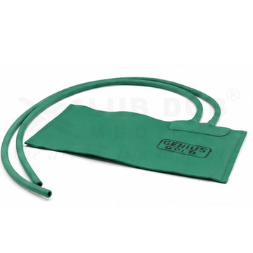 Adult BP Rubber Bladder Double Tube for Manual BP Aparatus Green