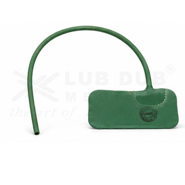 BP Apparatus Rubber Bladder Neonatal Single Tube Green