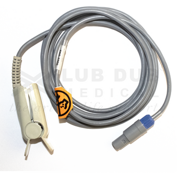 SpO2 Adult 3 Mtr Probe Compatible with Hawk 6 Pin D/n Clip Type