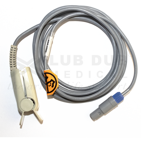 SpO2 Adult 3 Mtr Probe Compatible with Hawk 6 Pin D/n Clip Type