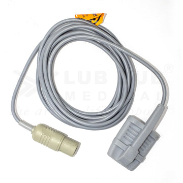 Spo2 Adult Rubber 3 Mtr Probe Contec CMS 8000 6 Pin S/C