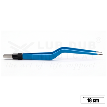 Bipolar Forceps Bayonet 18cm 1.0mm Ger