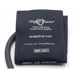 BP Cuff Neonatal Single Tube 6-11 cm Nylon Dark Blue