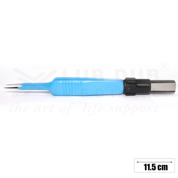 Bipolar Forceps Jeweler 5 Straight 11.5cm 0.3mm Ger