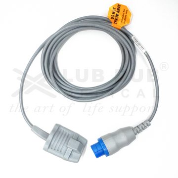 SpO2 Adult 3 Mtr Probe Compatible with Schiller Truscope Mini Digital 12 pin Rubber Type