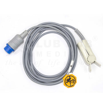 SpO2 Adult 3 Mtr Probe Compatible with Comen Meditech England Clip Type