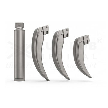 Laryngoscope Set Mac Adult Handle with Blade Size : 2,3,4