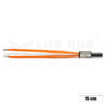 Non Stick Bipolar Forceps Straight 15Cm Orange - 1 mm Ger