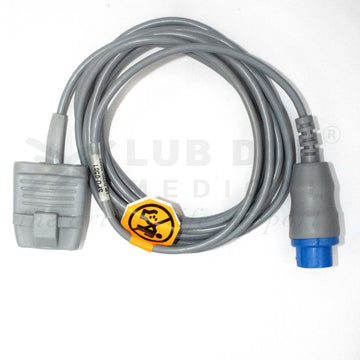 SpO2 Adult  3 Mtr Probe Compatible with Schiller Truscope Mini Nellcor Rubber type
