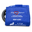 Reusable NIBP Cuff Happy Hearts Neonatal Single Tube Royal Blue 6-11cm LDM-1