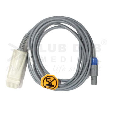 SpO2 Adult 3 Mtr Probe Compatible with Schiller Truscope II 8 Pin Clip Type