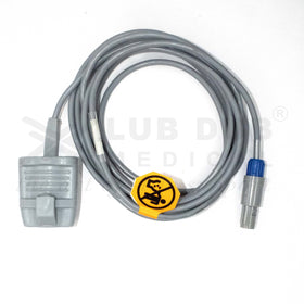 SpO2 Adult 3 Mtr Probe Compatible with Aspen 6 Pin D/n Rubber type
