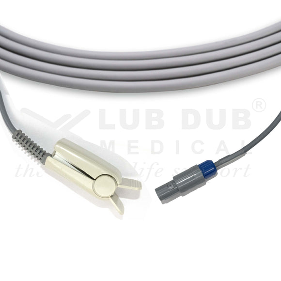 SpO2 Adult 3 Mtr Probe Compatible with Schiller Truscope 7 Pin Clip Type