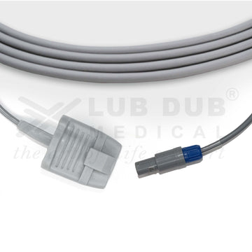 SpO2 Adult 3 Mtr Probe Compatible with BLT 5 Pin S/n Rubber type - 0