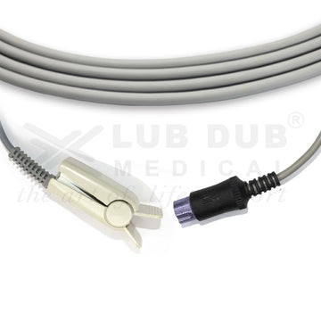 SpO2 Adult probe 3mtr Compatible with Schiller Argus Clip Type - 0