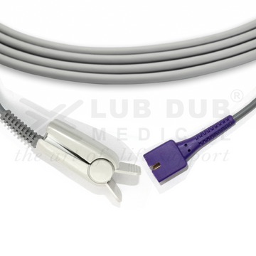 SpO2 Adult 0.9Mtr Probe Compatible with Nellcor Om Clip type - 0