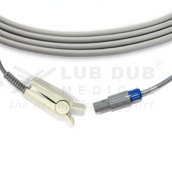 SpO2 Adult 3 Mtr Probe Compatible with Nihon Kohden Clip Type