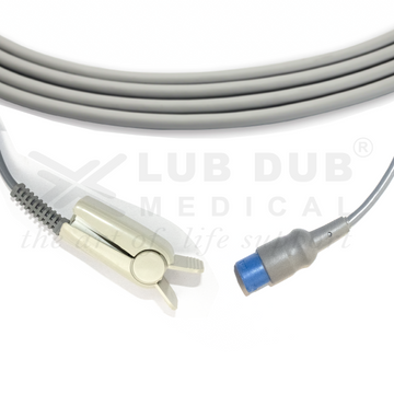 SpO2 Adult 3 Mtr Probe Compatible with Browndove Halfmoon Clip type - 0