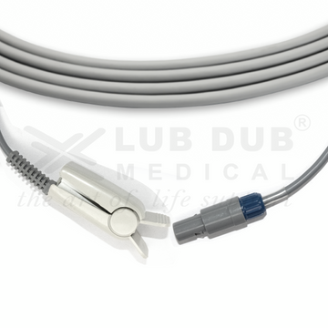 SpO2 Adult 3 Mtr Probe Compatible with BPL Excello 7 Pin clip type - 0
