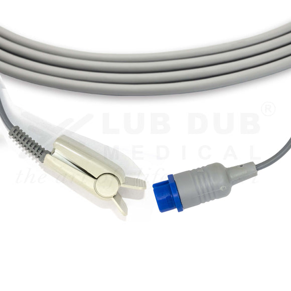 SpO2 Adult 3 Mtr Probe Compatible with Comen Meditech England Clip Type